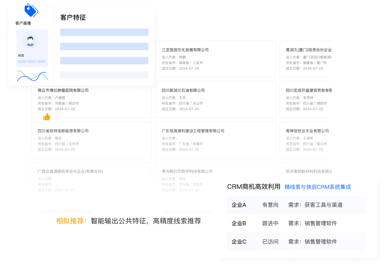 持续获取精准商机